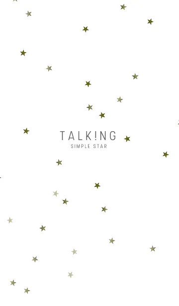 [LINE着せ替え] SIMPLE.TWINKLE STARの画像1