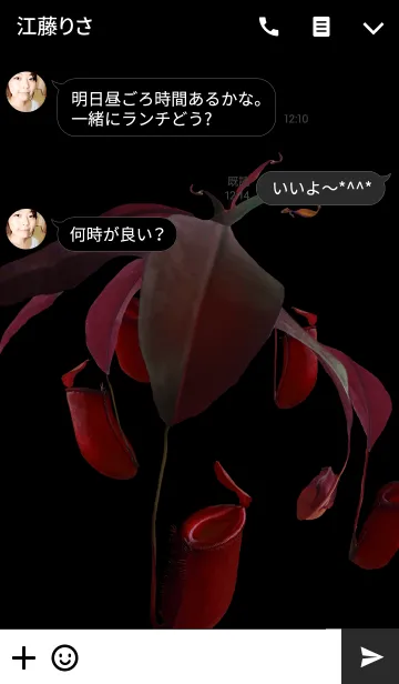 [LINE着せ替え] ウツボカズラ・Nepenthes Lady Luckの画像3