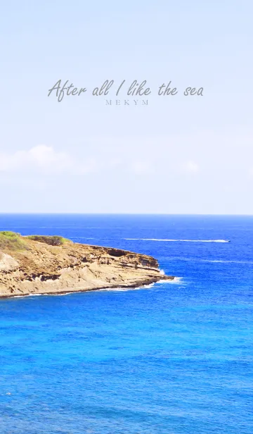 [LINE着せ替え] After all I like the sea 3の画像1