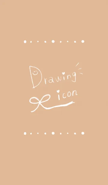 [LINE着せ替え] 手書きアイコンの画像1