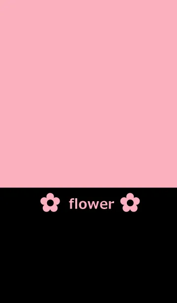 [LINE着せ替え] ピンクと花の画像1