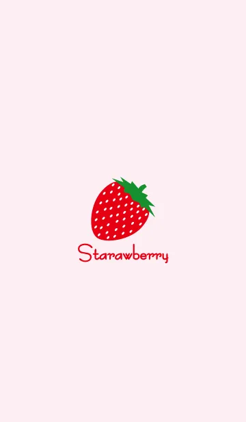 [LINE着せ替え] Strawberry wall paperの画像1