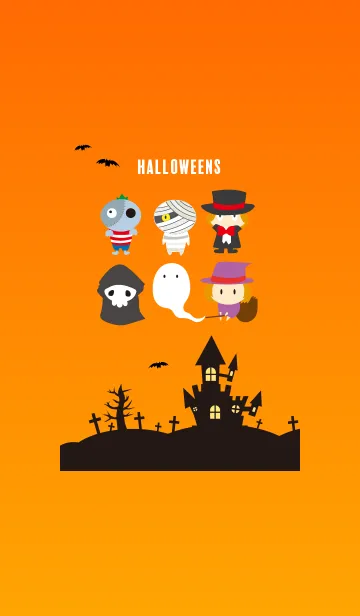 [LINE着せ替え] HALLOWEENsの画像1
