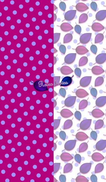 [LINE着せ替え] Retro lovely leavesの画像1