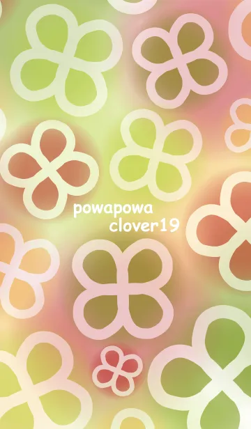 [LINE着せ替え] powapowa clover 19の画像1