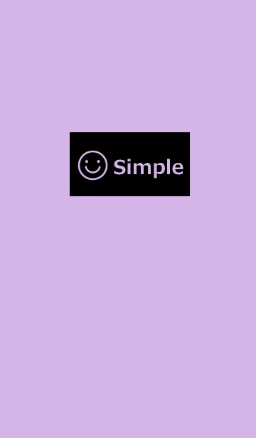 [LINE着せ替え] シンプルと笑顔7の画像1