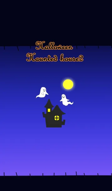 [LINE着せ替え] ハロウィン(お化け屋敷2)の画像1