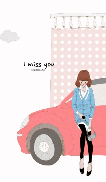[LINE着せ替え] I miss youの画像1
