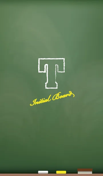 [LINE着せ替え] Initial Board -T-の画像1
