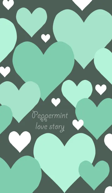 [LINE着せ替え] Peppermint love storyの画像1