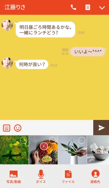 [LINE着せ替え] まんまる柴犬の画像4