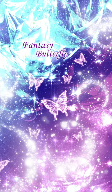 [LINE着せ替え] Fantasy butterfly.の画像1