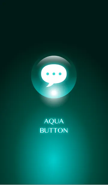 [LINE着せ替え] Aqua button(緑)の画像1