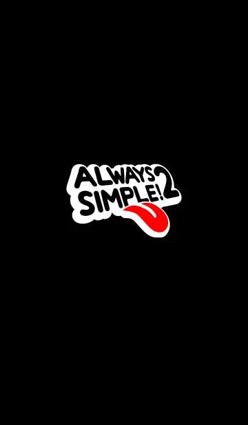 [LINE着せ替え] ALWAYS SIMPLE！ 2の画像1
