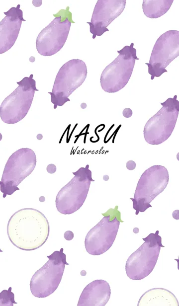 [LINE着せ替え] NASU Watercolorの画像1