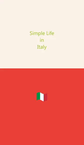 [LINE着せ替え] Simple Life in Italyの画像1