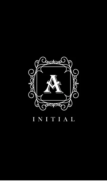 [LINE着せ替え] INITIAL - A -の画像1
