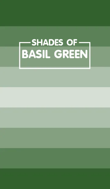 [LINE着せ替え] Shades Of Basil Green (JP)の画像1