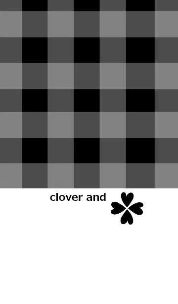 クローバーとチェック3の着せ替えメイン画像