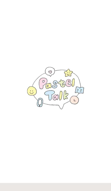 Pastel Talkの着せ替えメイン画像