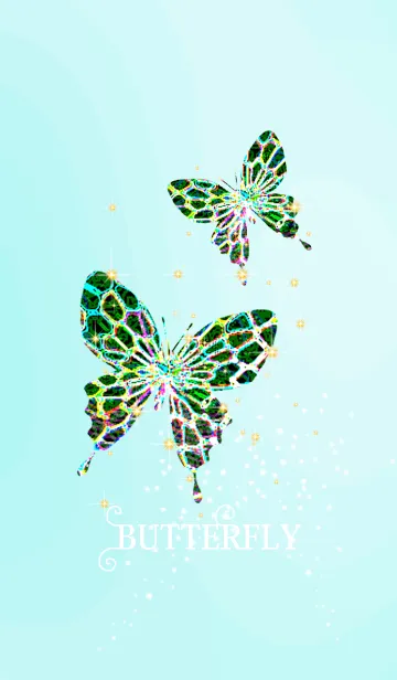 [LINE着せ替え] 蝶＿butterfly twins.＃23の画像1