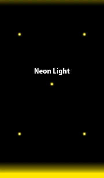[LINE着せ替え] Yellow Neon Lightの画像1