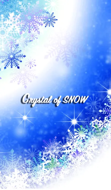 [LINE着せ替え] 雪の華の画像1