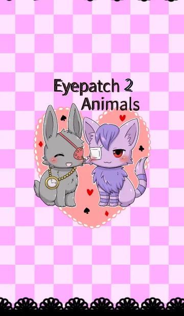 [LINE着せ替え] 眼帯アニマル2の画像1