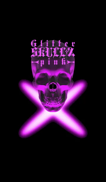 Glitter Skull 2 <pink>の着せ替えメイン画像