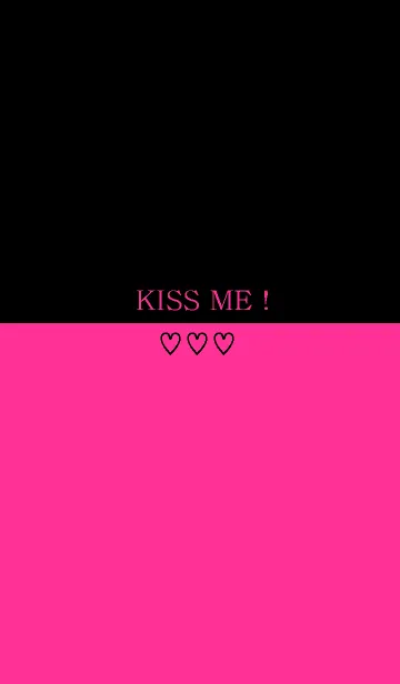 [LINE着せ替え] KISS ME！の画像1