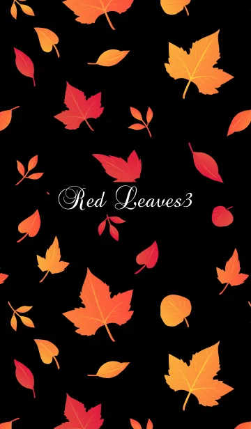 [LINE着せ替え] 秋のおしゃれに♪紅葉柄の着せかえの画像1