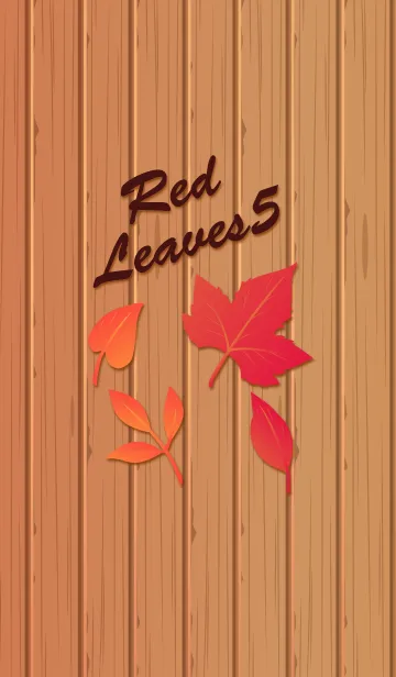 [LINE着せ替え] 秋のおしゃれに♪紅葉の落ち葉の着せ替え5の画像1