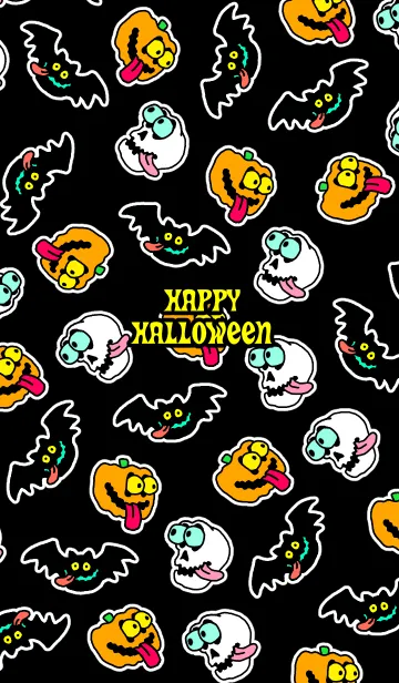 [LINE着せ替え] コミカルハロウィンの画像1