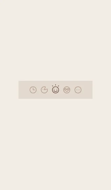 シンプルフェイス(people)の着せ替えメイン画像