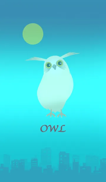 [LINE着せ替え] 幸福の梟2の画像1