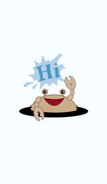 [LINE着せ替え] ユーモアカブ - 3 - こんにちはの画像1