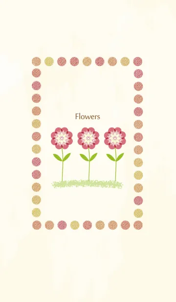 [LINE着せ替え] artwork_Flowers2の画像1
