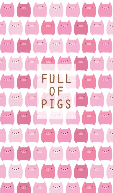 [LINE着せ替え] ぶたづくしの画像1