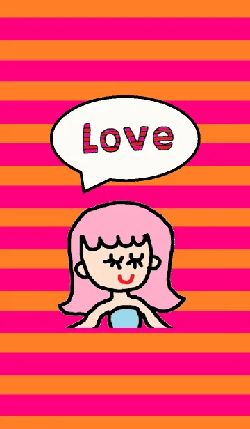 [LINE着せ替え] リリーカラフル着せ替えの画像1