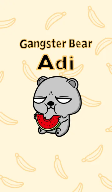 [LINE着せ替え] gangster bear-Adi ~の画像1