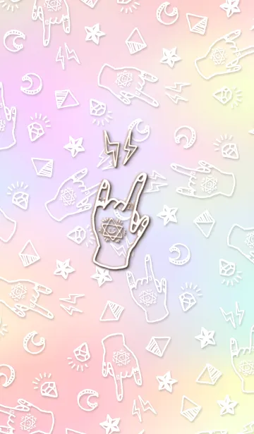 [LINE着せ替え] タトゥー風イラストの画像1