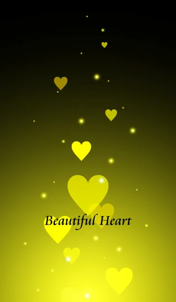 [LINE着せ替え] - Beautiful Yellow Heart -の画像1