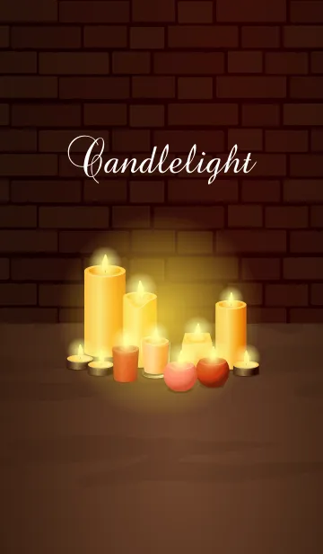 [LINE着せ替え] Candlelight 綺麗なキャンドル着せかえの画像1