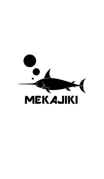 [LINE着せ替え] MEKAJIKI ‐ ホワイトの画像1