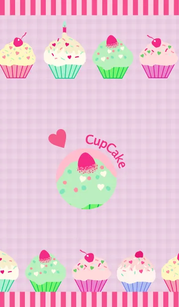 [LINE着せ替え] Cupcake Loveryの画像1