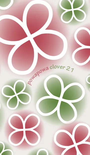 [LINE着せ替え] powapowa clover 21の画像1