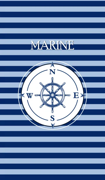 [LINE着せ替え] Blue Marine 1の画像1