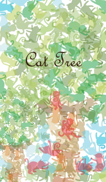 [LINE着せ替え] Cat Treeの画像1