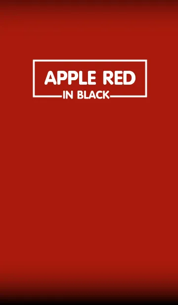 [LINE着せ替え] Apple Red in Black Theme V.2(jp)の画像1