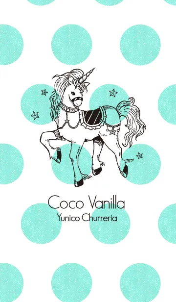[LINE着せ替え] coco vanilla -Yunico Churreria-の画像1